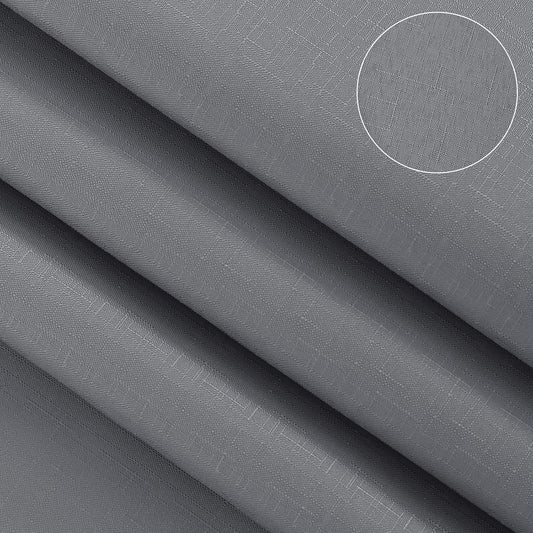 Grey and White Ombre Shower Curtain for Bathroom Luxury Hotel Spa, Machine Washable, Morden Decorative Bath Curtain, Gray Linen Textured Shower Curtains