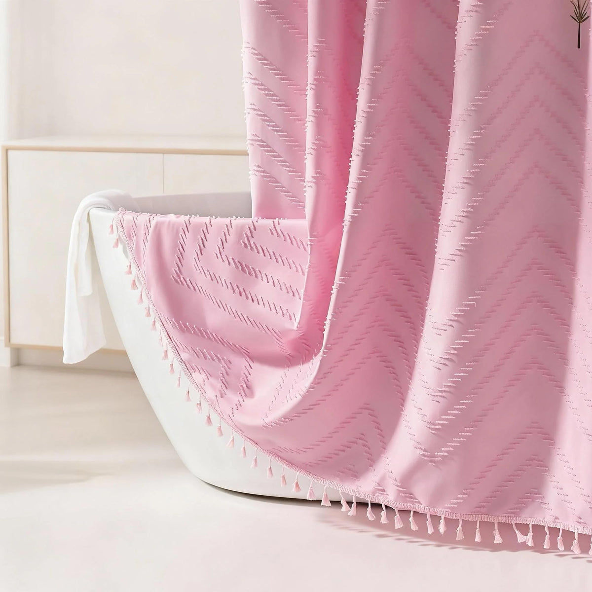 Siiluminisoy Sage Green Shower Curtain for Bathroom Boho Shower Curtain