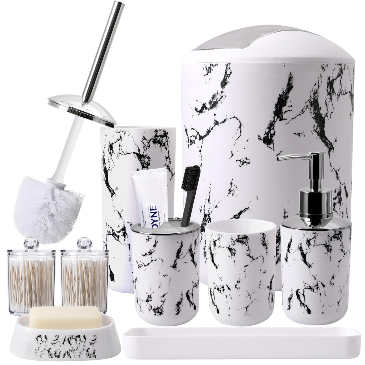 XLHOMO Sage Green Bathroom Set, Bathroom Sets with Shower Curtain and Rugs