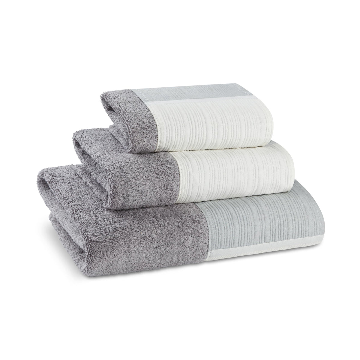 Zahari Home 4pc Modern Line Modern Bathroom Accessories Set Modern Soap Dispenser, Tumbler, Tooth Brush Holder and Dish Soap Holder Luxury Contemporary Grey Decor Unique Design Luxury Bath Set
