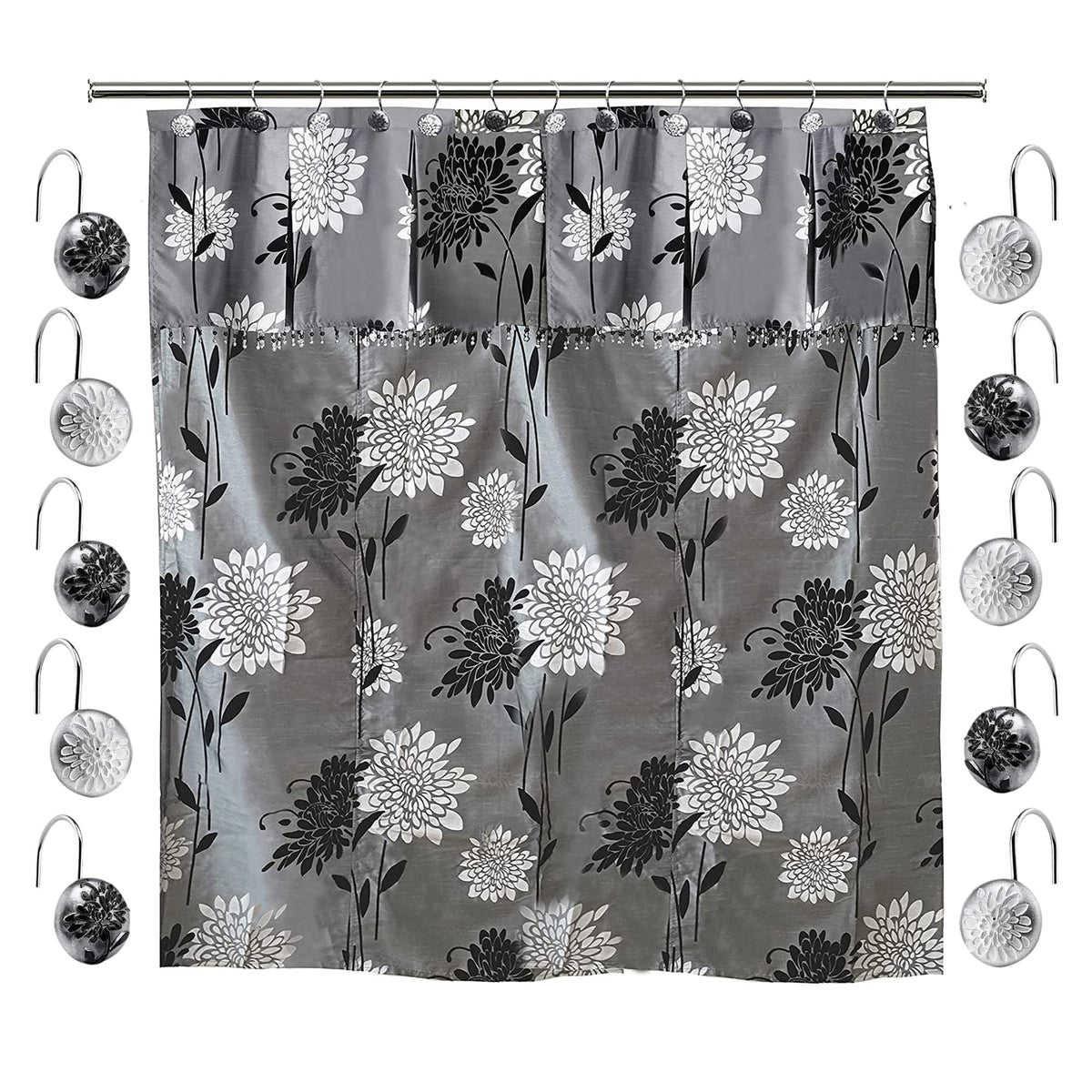 Zahari Home 4pc Modern Line Modern Bathroom Accessories Set Modern Soap Dispenser, Tumbler, Tooth Brush Holder and Dish Soap Holder Luxury Contemporary Grey Decor Unique Design Luxury Bath Set