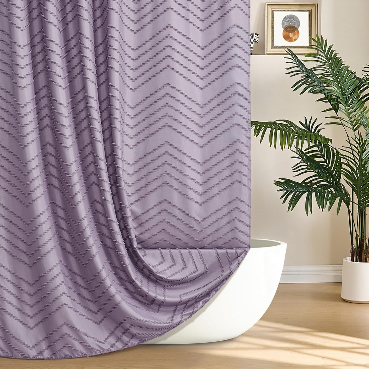 Siiluminisoy Sage Green Shower Curtain for Bathroom Boho Shower Curtain